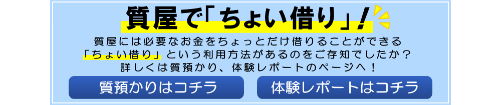 お金を借りたい！そんな時は「ちょい借り」